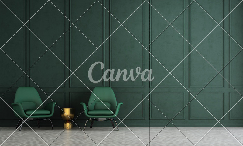 Styled lounge setting